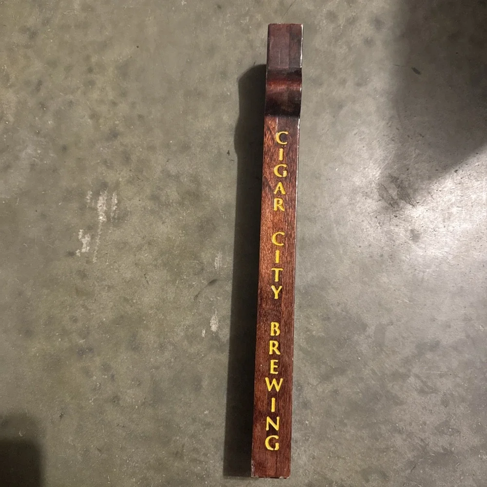 Cigar City Brewing White Oak Jai Alai IPA Beer Tap Handle Knob - Tampa FL